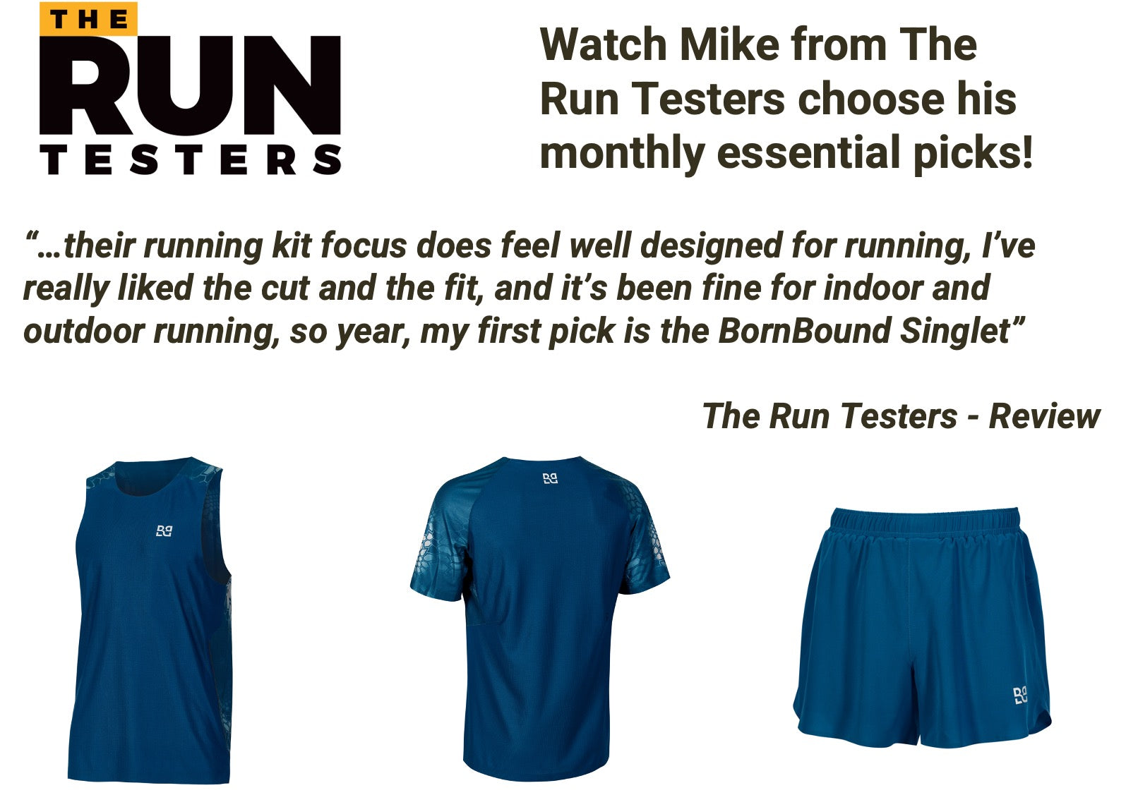 Watch Mike from The Run Testers choose his monthly essential picks!