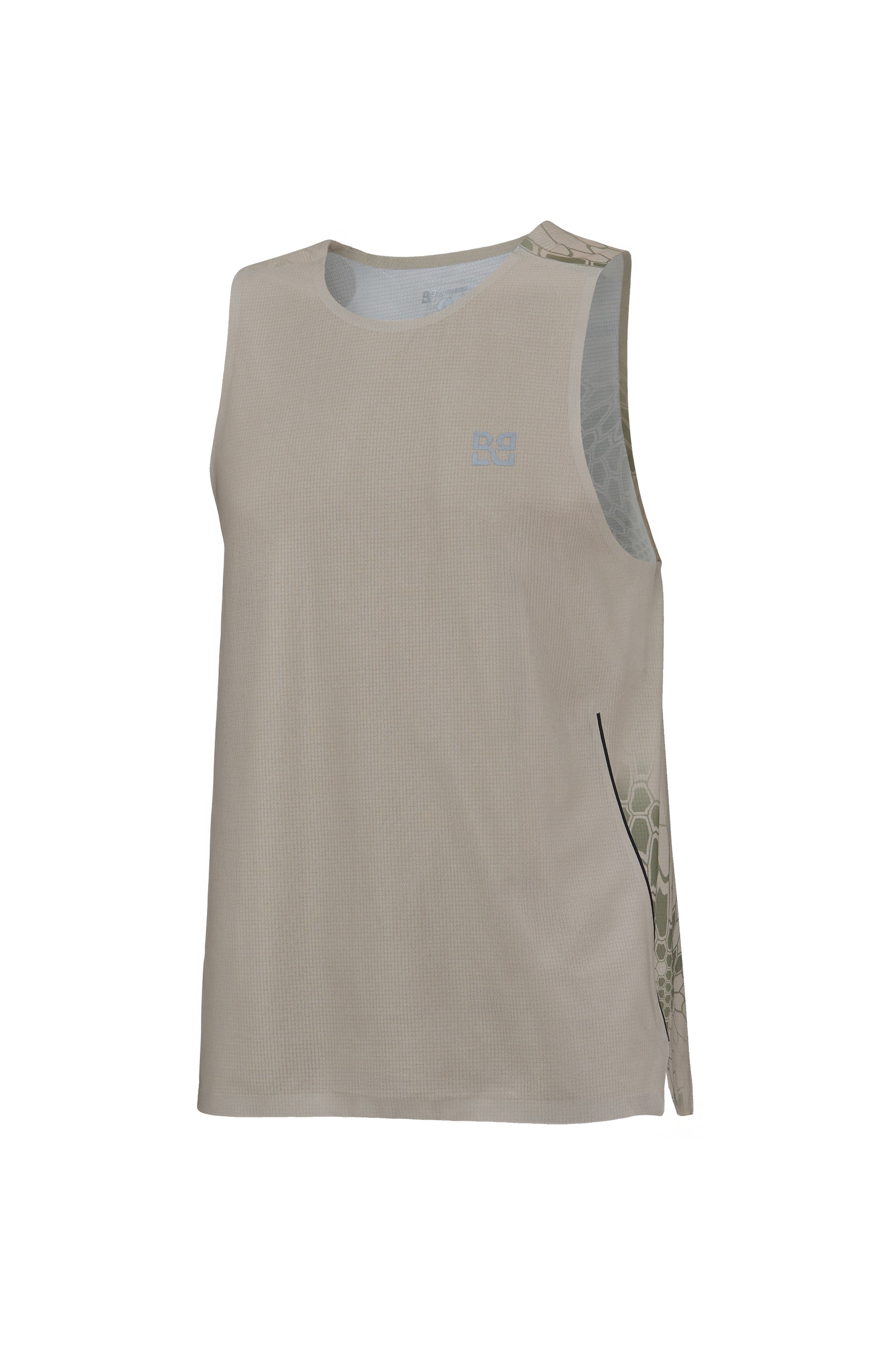 Rekord Run Singlet Pearl - Men's