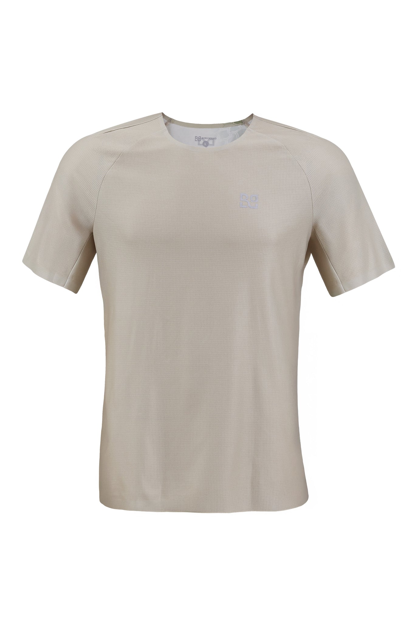 Rekord Short Sleeve Run Tee Pearl -  Men's