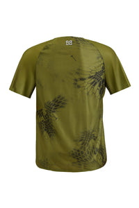 Rekord Short Sleeve Run Tee Army Green -  Men's